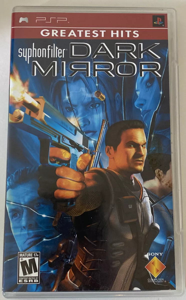 Syphon Filter Dark Mirror (Greatest Hits) PSP Cib Complete Not For Resale  NFR