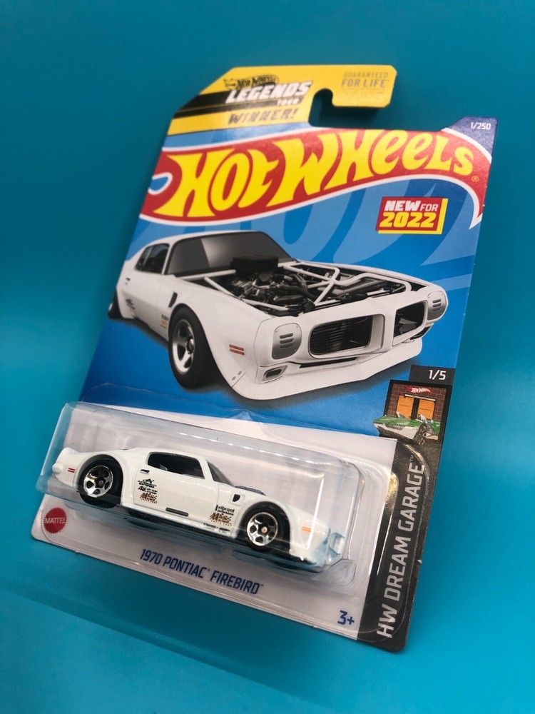 Hot Wheels 1970 PONTIAC FIREBIRD (White)