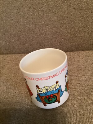 russ berrie and company Mug  Vintage May All Your Christmas Dreams Come True Cup