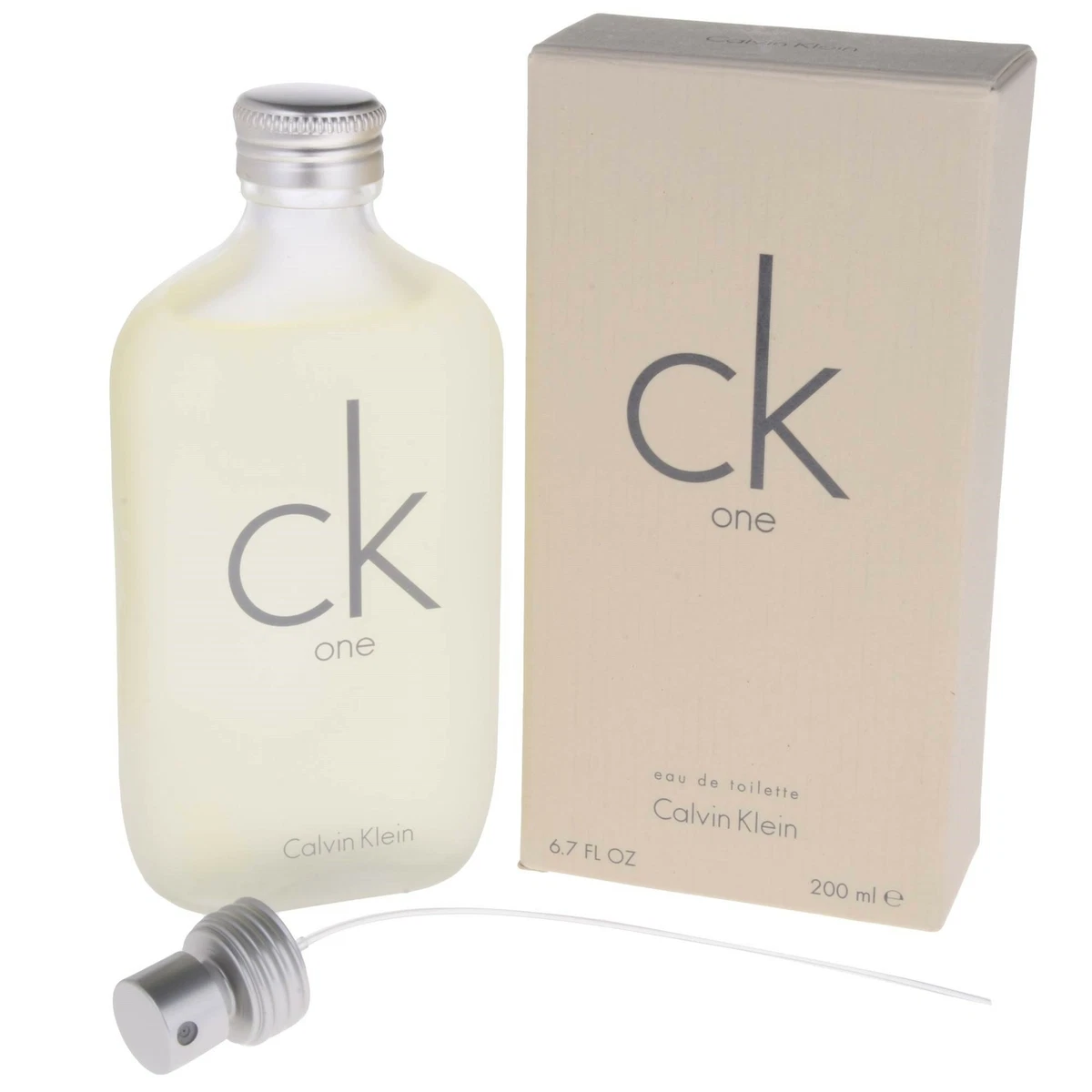 Calvin Klein Ck One 6.7 oz / 200 ml Eau De Toilette Spray 746480112306