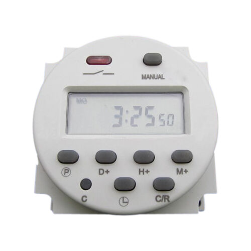AC220V-240V 16A LCD Cyfrowe programowalne sterowanie Power Timer Przełącznik czasowy - Zdjęcie 1 z 3
