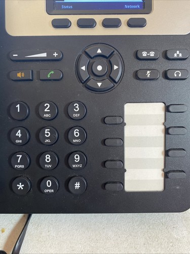 Grandstream GXP2130 3 Line Enterprise IP Phone With Cables & Power Supply - Picture 6 of 7