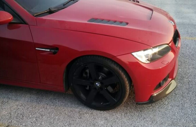 BMW 3 Series E92 335 325 328 07-10 M3 Style Fender with LED Side