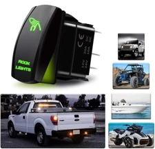 Green/Blue/Red Light Control Rocker Toggle Switch For ARB Carling ATV UTV Truck