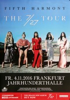 Fifth Harmony - The 7/25, Frankfurt 2016 | Konzertplakat | Poster