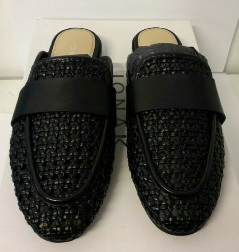 Ballerines spartiates cuir glacé noir Robert Clergerie P.6,5 (38,5