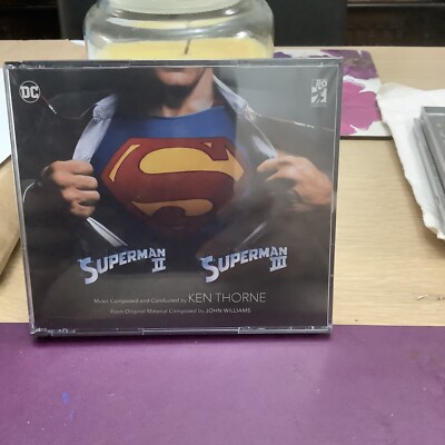 SUPERMAN II & III (2&3): LIMITED EDITION (3-CD SET) SOUNDTRACK - KEN THORNE