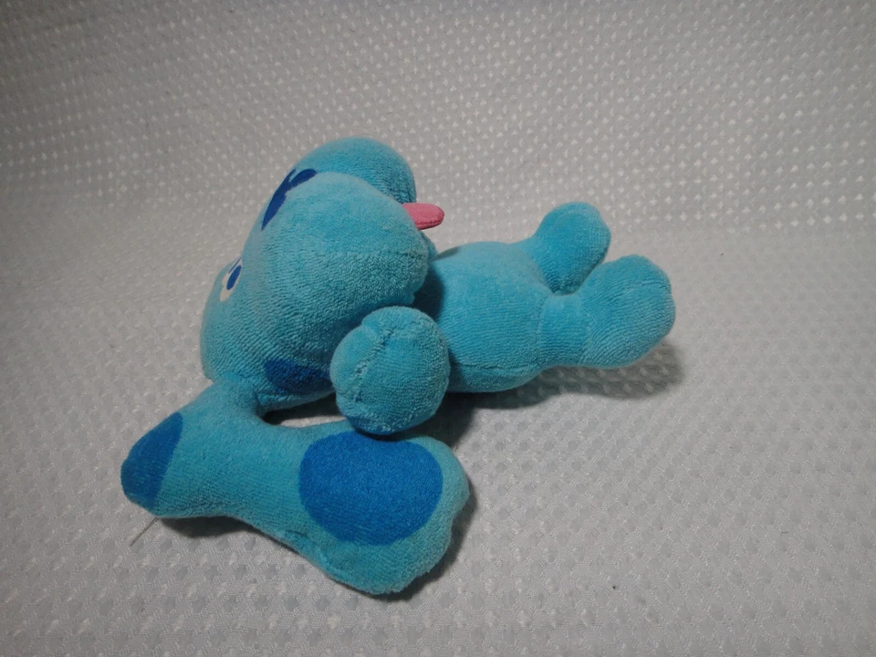 Figura de peluche de peluche azul vintage 1998 Tyco Blues Clues Beachtime 39665 Foto 3 de 4