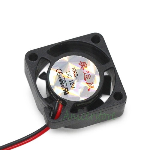 25mm x 10mm Mini Fan 12V 2 Pin For PC Chipset GPU Heatsink Cooler Cooling - Picture 4 of 5