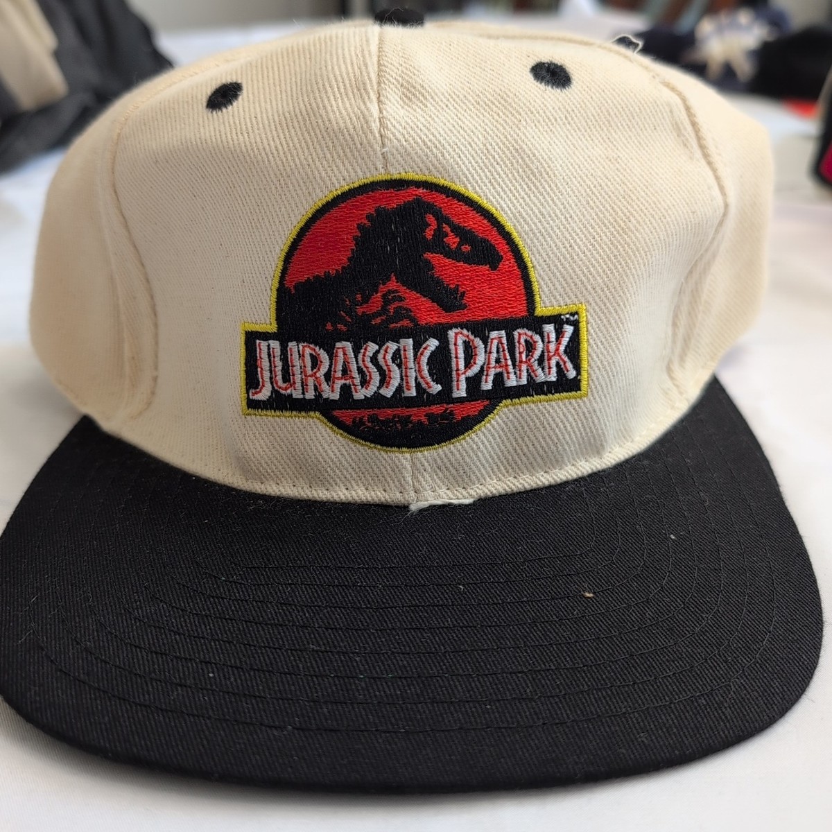 Vintage 1992 Jurassic Park SnapBack Cap NWT Universal