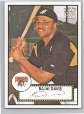 2006 Topps '52 Rookies #232 Rajai Davis Pittsburgh Pirates