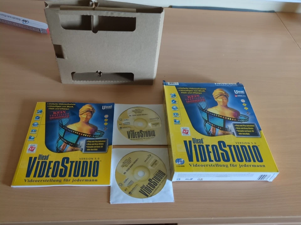 Ulead Video Studio Version 5.0 PC Software Big Box Rarität - Bild 3 von 3