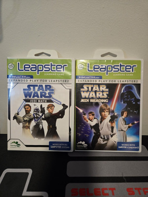 LeapFrog Leapster - Star Wars Jedi Math Reading - All Leapster Systems Game K-2