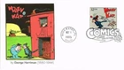 DR JIM STAMPS US COVER KRAZY KAT CLASSIC COMICS FIRST DAY ISSUE FLEETWOOD