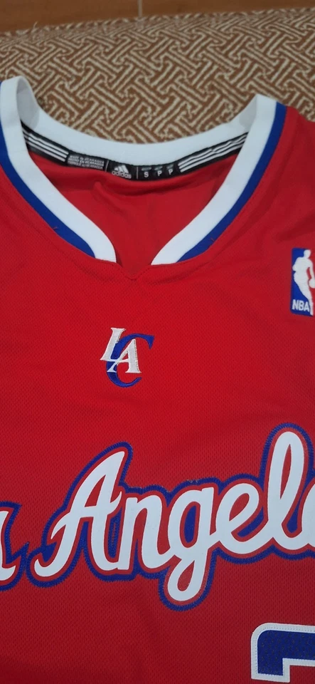 Adult Small Chris Paul Red Adidas NBA LA Clippers Jersey🔥🔥 - Image 4 of 4