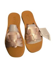 Women's Sandals With Rose Gold Top