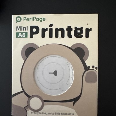 PeriPage Mini Printer A6 Pocket