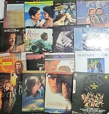 80's  90's CLASSIC TITLE COLLECTION LASERDISC LOT OF 16  NOT A DVD  