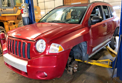2010 jeep compass door window glass ( driver left front ) 2007-2017