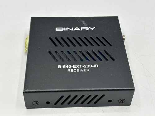 Binary B-540-EXT-230-IR Receiver NO POWER ADAPTER - FREE SHIPPING