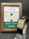 [Near Mint] Vintage Seiko Dolce 9520-5130 Quartz Rectangle Men Watch JAPAN