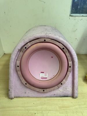 Fli ''Active Trap 12'' Subwoofer Autolautsprecher pink