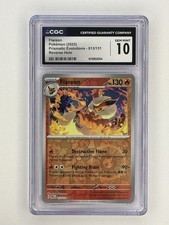 Flareon 013/131 Sv: Prismatic Evolutions Reverse Holo Pokemon Gem Mint CGC 10