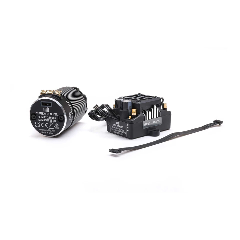 Spektrum SPMXSEMC17 Firma 130A Brushless Smart ESC / 2200Kv Sensored Motor Combo - Image 2 of 2