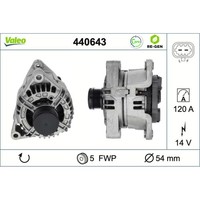 Generator Valeo 440643 FüR Opel Astra J Caravan Corsa D Meriva B Gtc