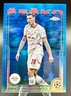 2024-25 Topps Chrome UEFA BLUE PRISM REFRACTOR /150 #95 Leipzig Benjamin Sesko