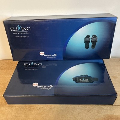 NEW Eliking iPro III TENS SMS Electronic Pulse Massager: Foot Sandals / Wrap Pad