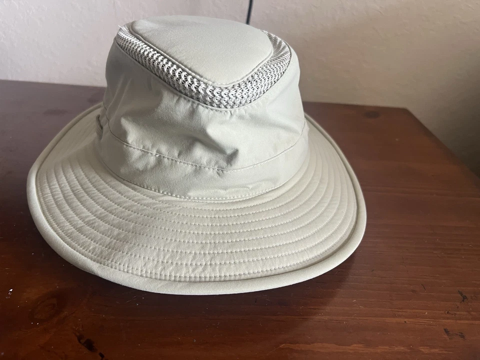 Gorra Tilley The Airflow para hombre 7 1/4 hecha en Canadá caza peces caminata duradera Foto 3 de 4