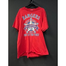 Vintage 1990s Texas Rangers Tee Size XL