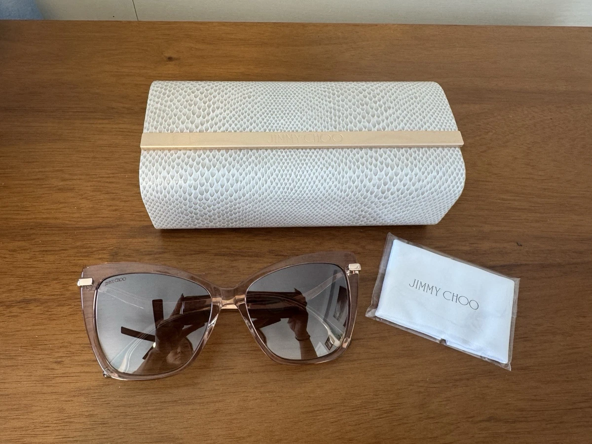 Jimmy Choo Pink Mirrored Sunglasses for Women for sale | eBay
