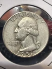 1956 Silver Washington Quarter 90% Silver