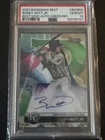 2020 Bowman’s Best Bobby Witt Jr. Green Refractor Auto /99 PSA 10 Gem Mint Royal