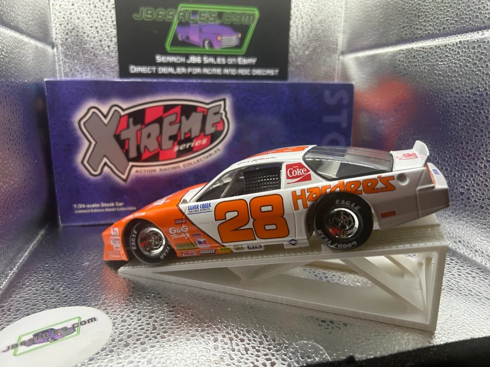 2001 Action Xtreme Alan Kulwicki Hardees 1984 1/24 Diecast Pontiac Firebird - Image 4 of 4