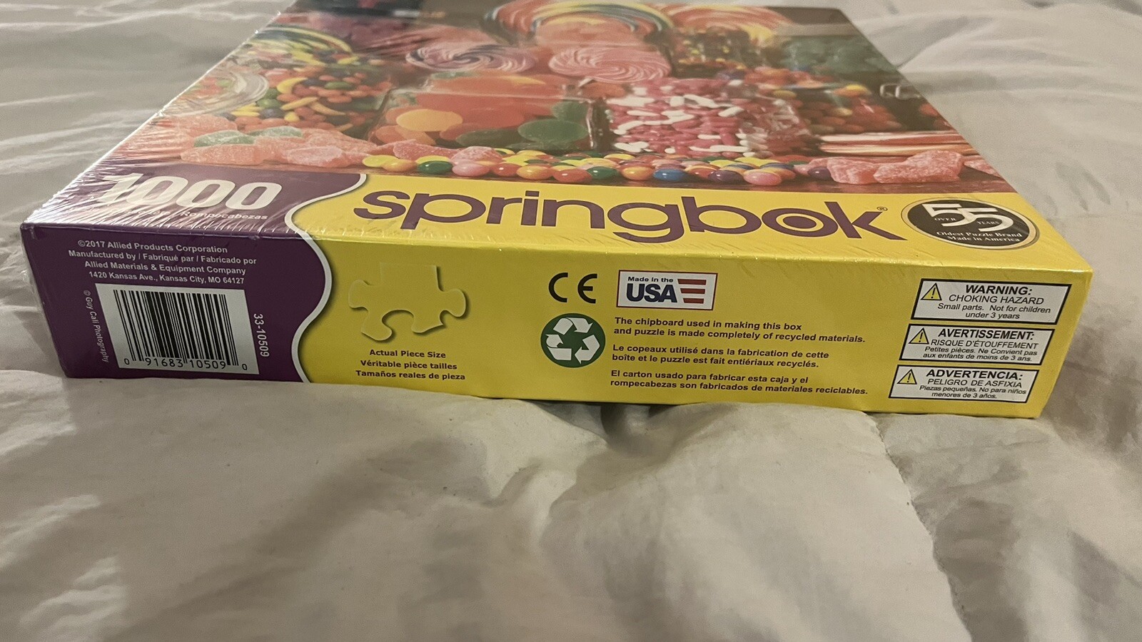 Jigsaw Puzzle Springbok 1000 PC Candy Galore 2006 Complete for sale ...