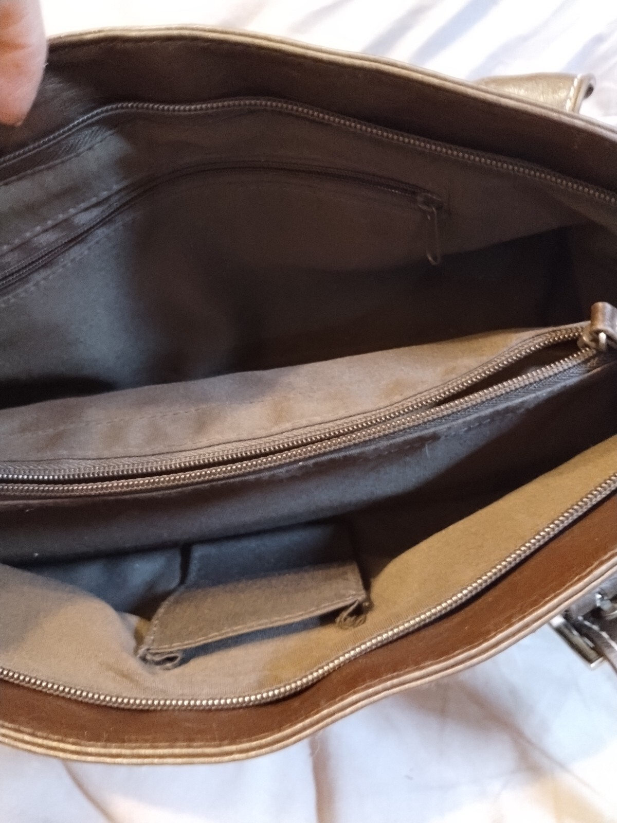 Unique Patchwork Shoulder /Top Handle Bag - image 8