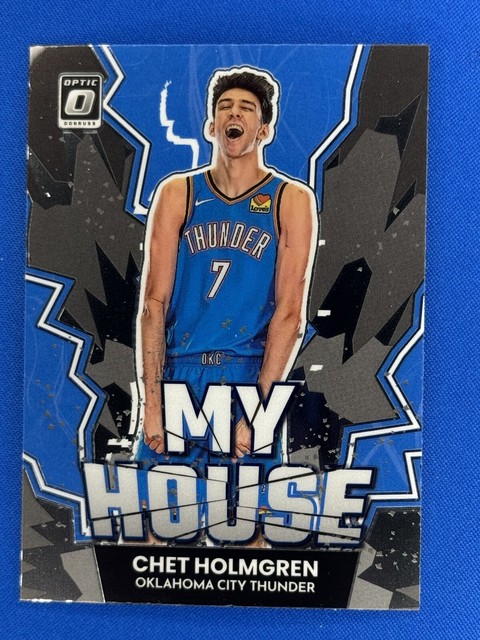 2022-23 Donruss Optic #8 Chet Holmgren My House Thunder