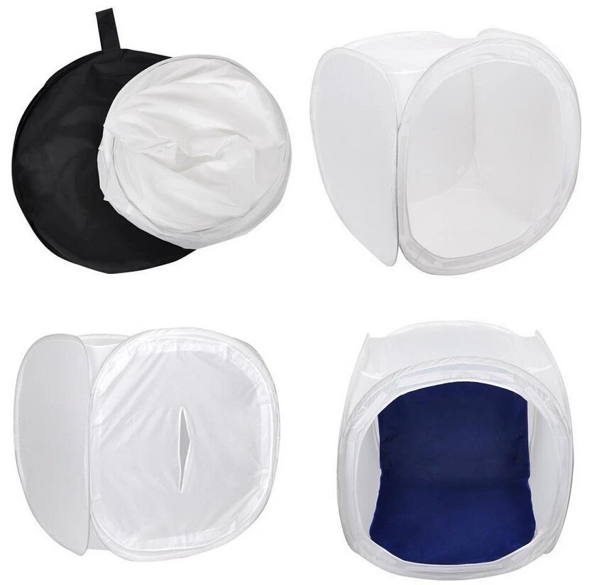 Quality Soft Box Light Photo Tent Cube 80cm  4 Color backdrop Studio Photography - Image 3 of 3