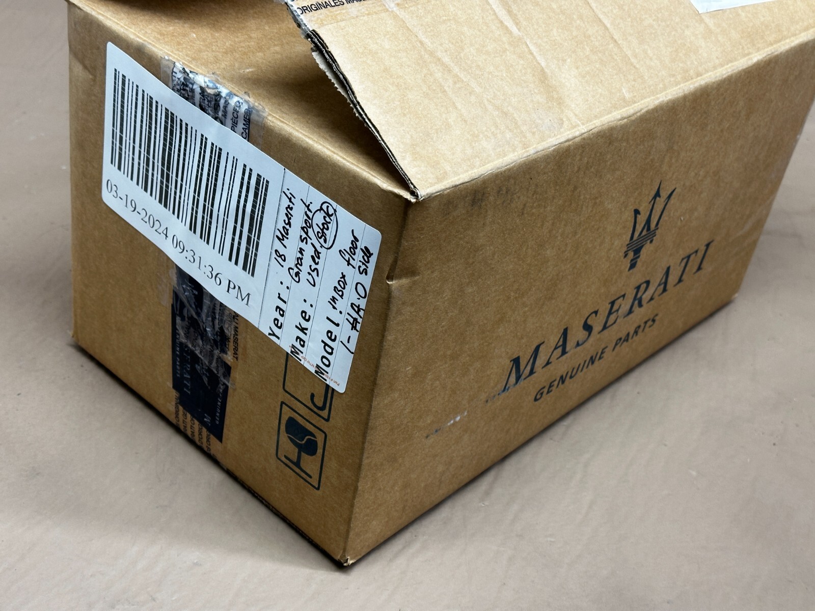 2013-2019 MASERATI GRANTURISMO SPORT M145 INSTRUMENT CLUSTER SPEEDOMETER OEM