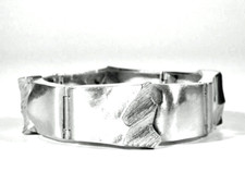 SIROKORU Finnland Silber Armband ° Matti Hyvarinen 1976 ° silver bracelet