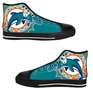custom miami dolphins shoes