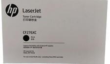 HP GENUINE ORIGINAL CF276XC 76X XC BLACK LASER PRINTER TONER CARTRIDGE CF276X