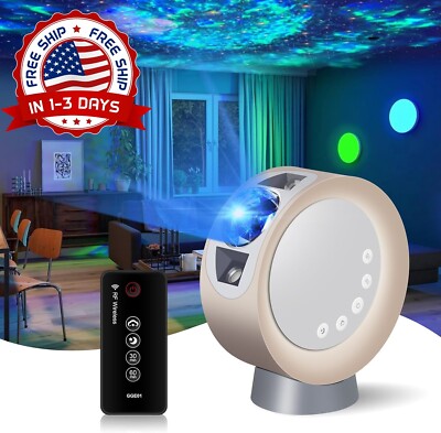Proyector De Luces LED Estrellas Galaxia, Luces Decorativas Luz De Nebulosa NEW.