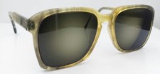Vintage SRO Gray Square Horn-Rimmed Sunglasses USA FRAMES ONLY