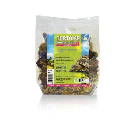 PRO REP TORTOISE BOTANICAL MIX - JUVENILE MIX 80G