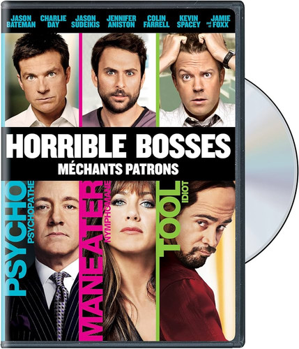 * Horrible Bosses - Jason Bateman - Charlie Day - Jason Sudeikis - Very Good DVD