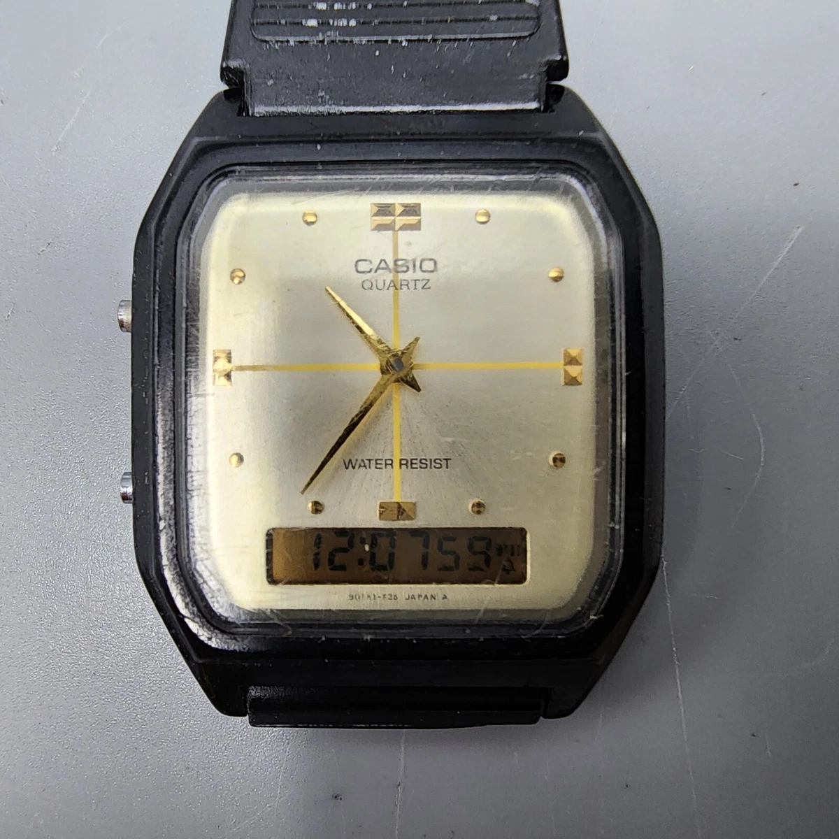 Casio watches for men cheap black